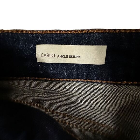 Kut from the Kloth ~ Carlo Ankle Skinny Jeans ~ unfinished hem ~ size 2 - Picture 10 of 16